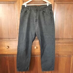 Vintage Ralph Lauren Polo Jeans Co Classic Relaxed Black Denim Jeans Size 36×30